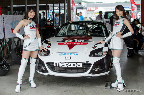 リアル玲紋ちゃん、レスポンスチームを3位に導く…MX-5カップ第3戦 39枚