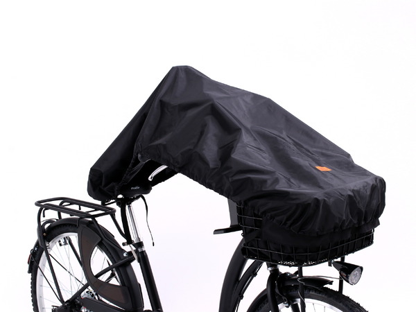 前カゴ、ハンドル、サドルだけを覆う自転車用前カゴカバー「Toit Noir 