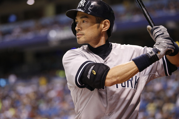 イチロー実使用リストバンド 2014年ヤンキース