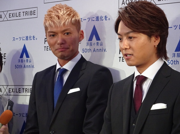 スーツでダンス、決まったんじゃないかな（笑）」…「EXILE