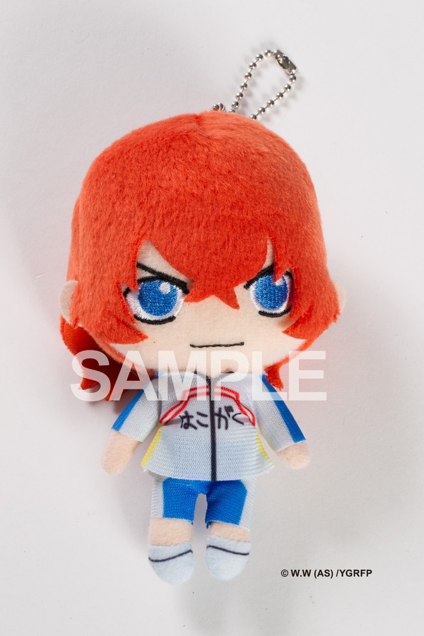 弱虫ペダル」箱学の東堂＆真波、新開＆荒北のぬいぐるみキーホルダー
