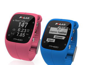 ポラールのGPS内蔵型スポーツウォッチ「M400」…ブルーとピンク登場 画像