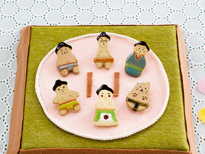 相撲女子向け「手づくりブローチ＆スタンプの会」…愛らしい力士の姿にほっこり 画像