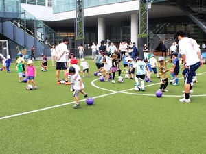 元鹿島アントラーズFWが、サッカー教室「熱中症＆脱水症の予防方法」 画像