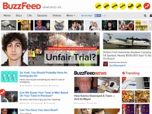 米BuzzFeedとヤフー、新ニュースメディア創刊へ 画像