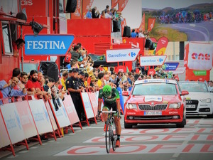 【ブエルタ・ア・エスパーニャ15】エースを総合10位に押し上げた新城「明日はちょっとおとなしくしているかも」 画像