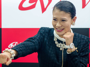 【ボクシング】モデルボクサー・高野人母美、世界スーパーフライ級タイトルマッチに挑戦 画像