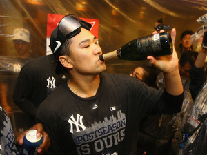 ヤンキースがチーム通算10000勝、3年ぶりプレーオフ進出…WCゲームは田中に託す 画像