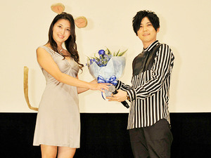 勝利の女神？橋本マナミ「ヤクルトのようにあやかりたい」梶裕貴 画像