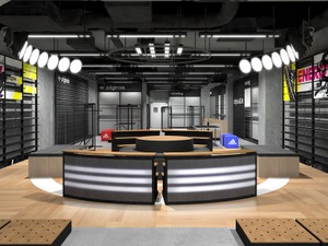 アディダス、新形態の店舗「アディダスブランドコアストア 大阪」 画像