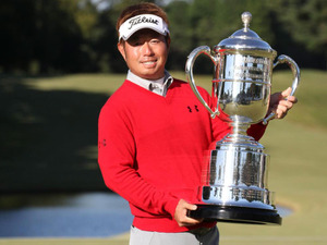 松村道央が「ブリヂストンオープンゴルフトーナメント2015」優勝 画像