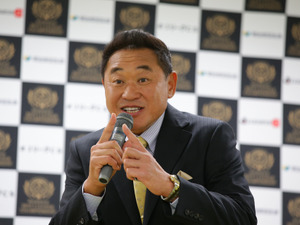 松木安太郎「現役なら五郎丸みたいなルーティンをやってた」…明治安田チャンピオンシップ任命式 画像