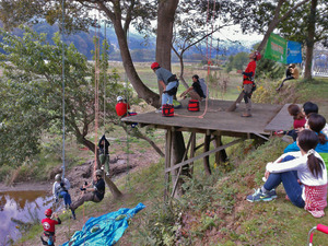 【小さな山旅】ツリークライミング（R）…茨城・御前山で何とも言えない浮遊感を味わう 画像