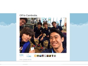 香川、長友ら代表選手、W杯予選シンガポール戦後は何してた？…ツイッタ―まとめ 画像