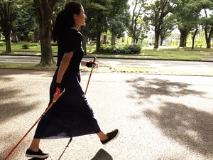 ノルディックウォーキングで体の美しいラインを作る…DVD発売 画像