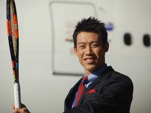 錦織圭、JAL社長に驚きの提案「テニスしませんか？」 画像