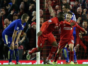 岡崎慎司のレスター、リバプールに敗れリーグ無敗は10試合でストップ 画像