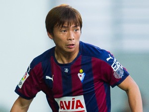 エイバルの乾貴士、リーガ初ゴール「やっと取れましたー！」 画像