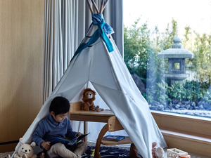 ザ・リッツ・カールトン京都が子ども向け体験プログラム…客室にテントを設置 画像