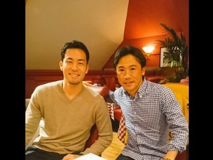 サウサンプトン・吉田麻也、元ジュビロ磐田の藤田俊哉とツーショット 画像