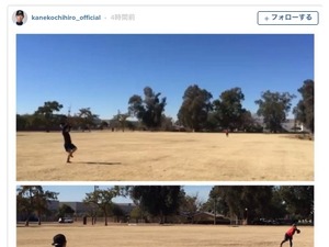 オリックス・金子千尋＆東明大貴、自主トレ動画を公開 画像