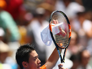 錦織圭、全豪オープン初戦を突破 画像