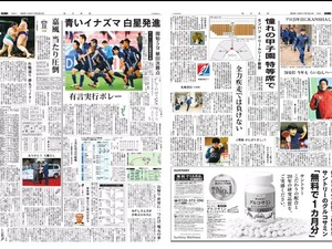 新聞のスポーツ面見出しに、SMAP楽曲タイトルが散りばめられていた！？ 画像