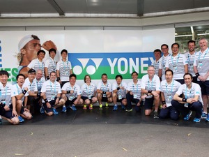 ヨネックス、全豪オープンで累計5292本のラケットを張り上げ 画像