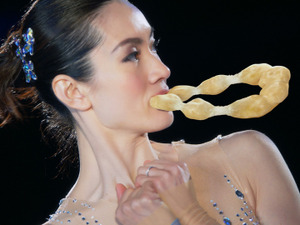 荒川静香、ポン・デ・バウアーを披露…ミスタードーナツ新商品CM 画像