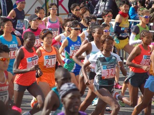 東京マラソン2016がスタート！ 画像