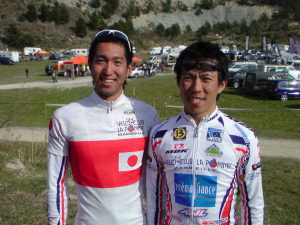 辻浦圭一がフランス入りしてレース参加 画像