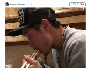 ボクサー長谷川穂積「ご飯食べてるとこ勝手に撮るなやー！」食事中に無断で動画撮影？ 画像