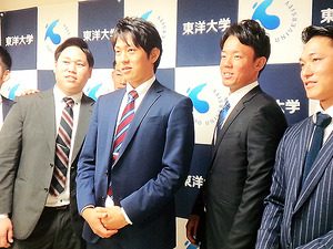 ヤクルト・ドラフト1位の右腕、原樹理は負けず嫌い「理想は二桁勝利」 画像