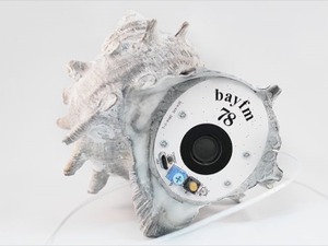 “サザエの貝殻”で作った新感覚ラジオ「SAZAE RADIO」発売 画像