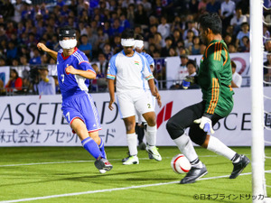 味の素、日本ブラインドサッカー協会と日本代表スポンサーシップ契約 画像