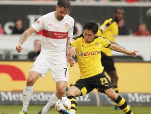 香川真司が先制弾、ドルトムント3発快勝 画像