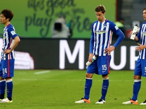 原口元気のヘルタ、6戦勝ち星なしで6位に後退 画像