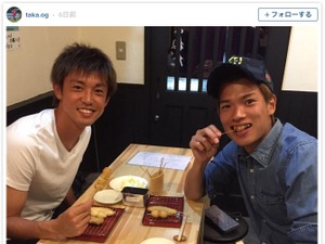 セレッソ大阪・中澤聡太＆扇原貴宏、串カツ屋で“パパトーク“ 画像