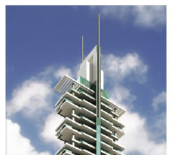 【話題】分速360mの超高速エレベーターをインドに 画像