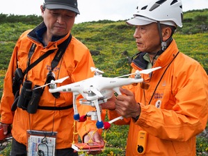 ドローンを活用した新しい山岳遭難捜索技術…東京都山岳連盟らが開発 画像