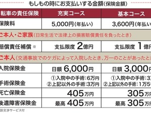 いまさら聞けない自転車保険 画像