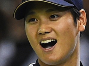 大谷翔平、プロ野球新記録163km出た！投打で活躍し巨人に快勝 画像