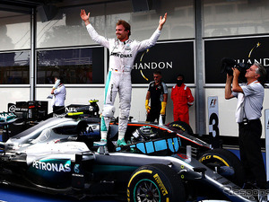 F1ヨーロッパGP、ロズベルグがポール・トゥ・ウィン…ランキング首位を堅持 画像