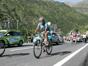 予想外に落車のダメージが大きかった新城 画像