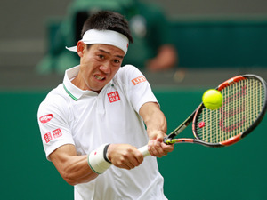 錦織圭、ウィンブルドン3回戦進出…格下に苦戦 画像