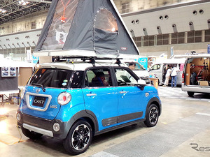 クルマにテントを載せる？“車上泊”という発想 画像