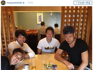 吉田麻也、内田篤人＆柴崎岳＆昌子源と過ごした「夏の思い出」 画像