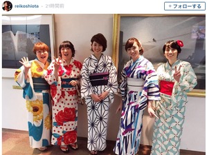 潮田玲子、艶やかな浴衣姿を披露…ファン「いっっっちばんカワイイ」 画像