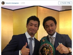 ボクサー・長谷川穂積、愛娘の七夕の願い「叶えてあげる」…9月に世界戦挑戦 画像