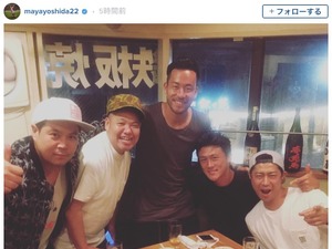 吉田麻也の「夏の思い出」part2…李忠成&タカ&三瓶&パンサー尾形と楽しい夜 画像